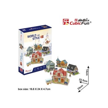CubicFun 3D Puzzle World Style "Ηνωμένο Βασίλειο"