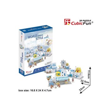 CubicFun 3D Puzzle World Style "Ελλάδα"