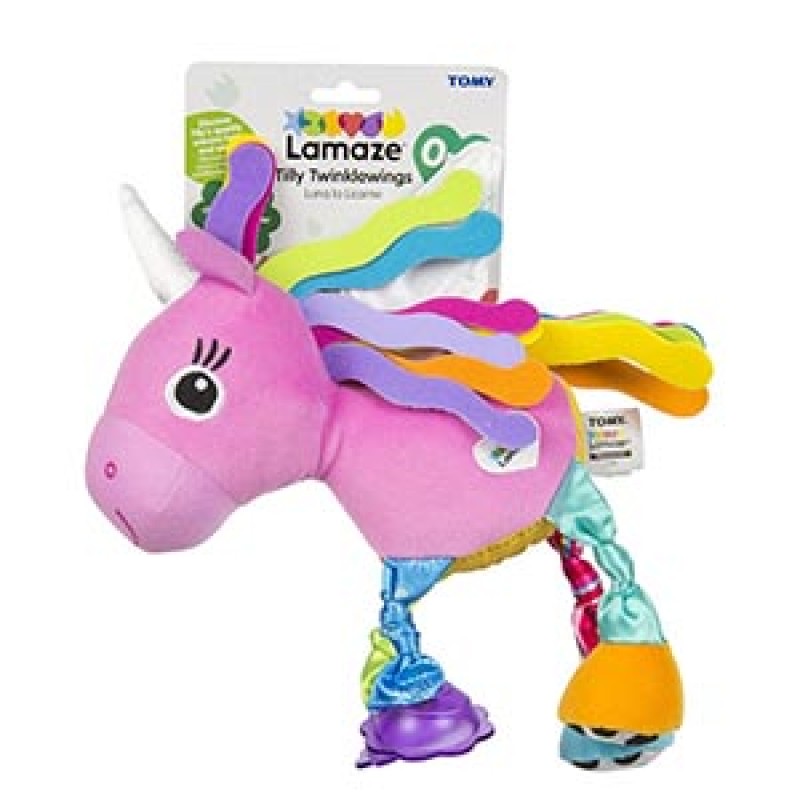 Lamaze Αισθητηριακό Παιχνίδι Clip & Go "Tilly Ο Φτερωτός Μονόκερος"