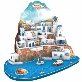 CubicFun 3D Puzzle World Style "Σαντορίνη"