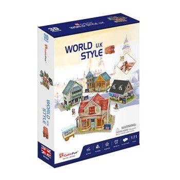 CubicFun 3D Puzzle World Style "Ηνωμένο Βασίλειο"
