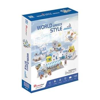 CubicFun 3D Puzzle World Style "Ελλάδα"
