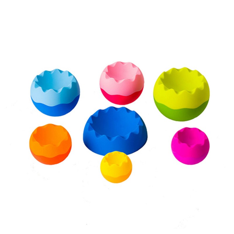 Fat Brain Toys Διαδραστικό Παιχνίδι Στοίβαξης "Tobbles Neo"