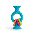Fat Brain Toys Κουδουνίστρα Σιλικόνης Με Βεντούζα "pipSquigz Loops"