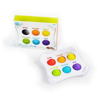 Fat Brain Toys Εκπαιδευτικό Αισθητηριακό Παιχνίδι "Ταμπλετ Με Κουμπιά Σιλικόνης"