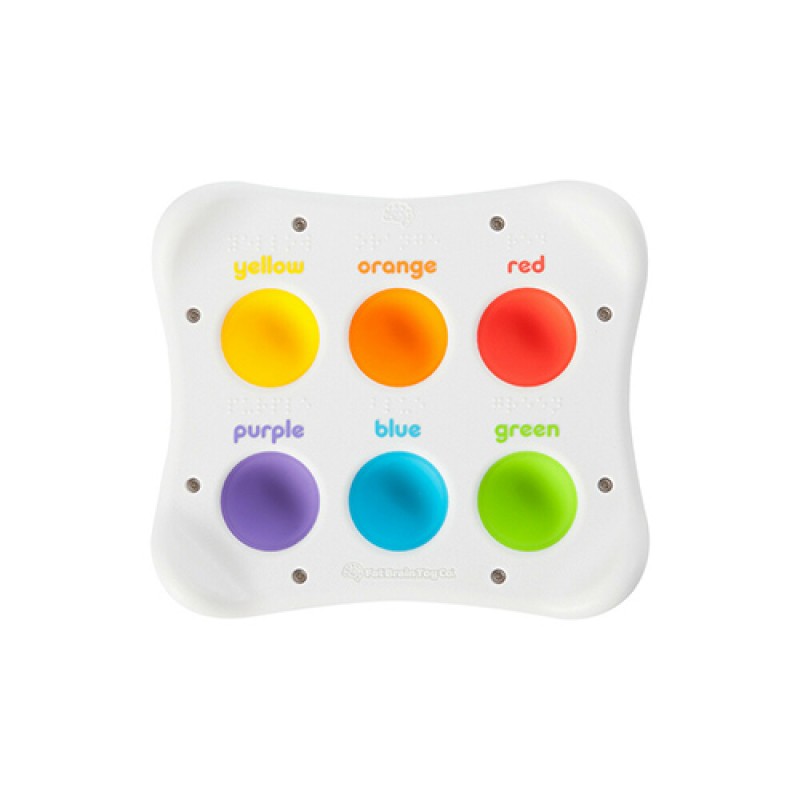 Fat Brain Toys Εκπαιδευτικό Αισθητηριακό Παιχνίδι "Ταμπλετ Με Κουμπιά Σιλικόνης"