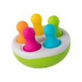 Fat Brain Toys Διαδραστικό Αισθητηριακό Παιχνίδι Ισορροπίας & Ταξινόμησης "Spinny Pins"