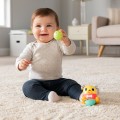 Lamaze Διαδραστικό Σκυλάκι που Εκτοξεύει Μπάλες "Crawl & Chase Pug Popper"