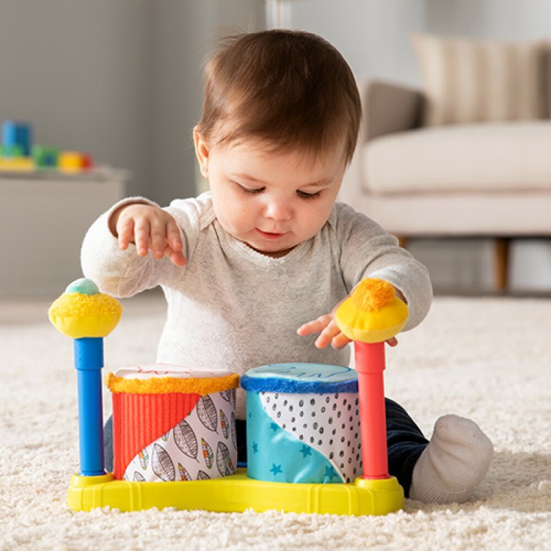 Lamaze Αισθητηριακό Μουσικό Παιχνίδι "Πρώτο Σετ Τυμπάνων"