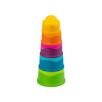 Fat Brain Toys Διαδραστικό Παιχνίδι Στοίβαξης "Dimpl Stack"