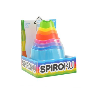 Fat Brain Toys Εκπαιδευτικό Παιχνίδι Στοίβαξης "SpiroKu"