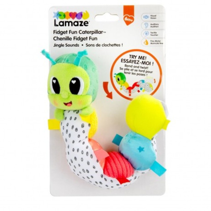 Lamaze Διαδραστικό Αισθητηριακό Παιχνίδι "Κάμπια"
