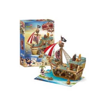 CubicFun 3D Puzzle Kids "Πειρατικο Καράβι"