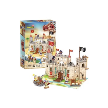 CubicFun 3D Puzzle Kids "Πειρατές Ιπποτες Κάστρο"