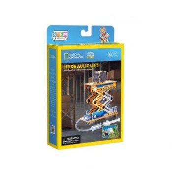 CubicFun 3D Puzzle National Geographic "STEM Υδραυλικός Ανελκυστήρας"