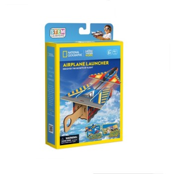 CubicFun 3D Puzzle National Geographic "STEM Εκτοξευτής Αεροπλάνων"