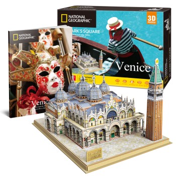 CubicFun 3D Puzzle National Geographic "St.Marks Square"
