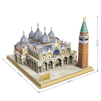 CubicFun 3D Puzzle National Geographic "St.Marks Square"