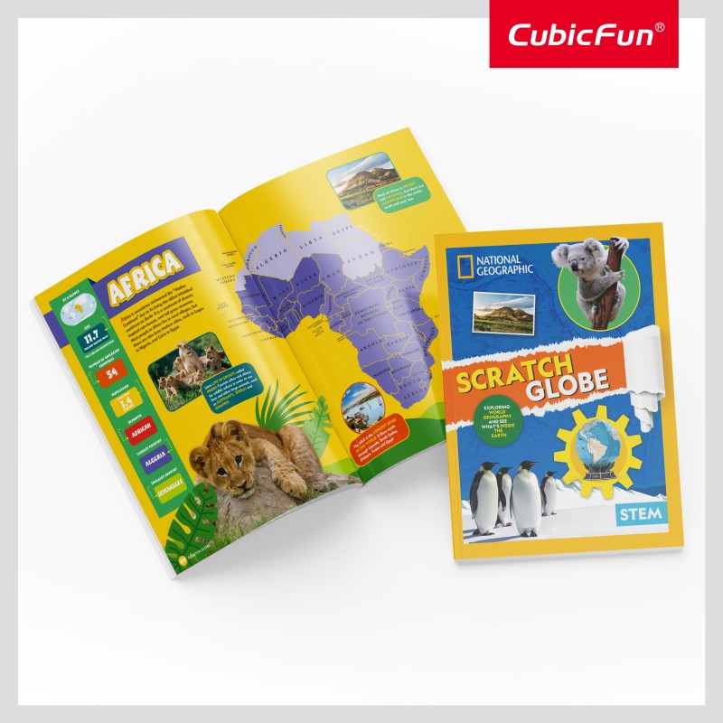 CubicFun 3D Puzzle National Geographic "STEM Υδρόγειος"