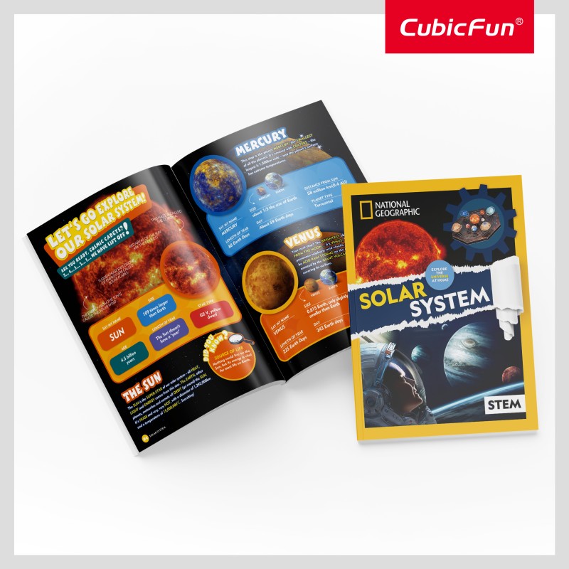 CubicFun 3D Puzzle National Geographic "STEM Ηλιακό Σύστημα"
