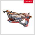 CubicFun 3D Puzzle National Geographic Large "STEM Εκτοξευτής Αεροπλάνων"