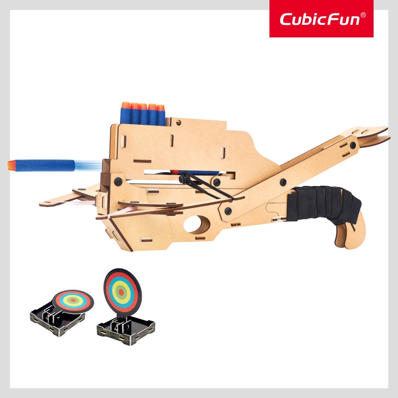 CubicFun 3D Puzzle National Geographic Large "STEM Βαλλίστρα"