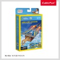 CubicFun 3D Puzzle National Geographic "STEM Εκτοξευτής Αεροπλάνων"