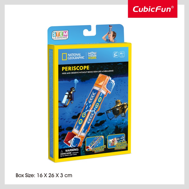 CubicFun 3D Puzzle National Geographic "STEM Περισκόπιο"