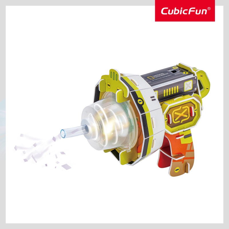 CubicFun 3D Puzzle National Geographic "STEM Ηλεκτρικό Σκουπάκι"