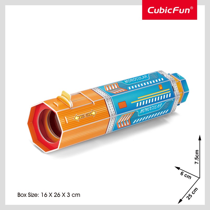 CubicFun 3D Puzzle National Geographic "STEM Μονοκυάλι"