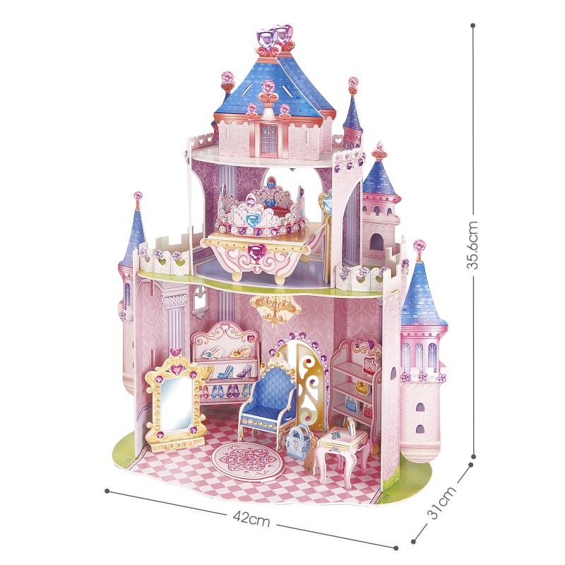 CubicFun 3D Puzzle Kids Κουκλόσπιτο "Princess Secret Garden"
