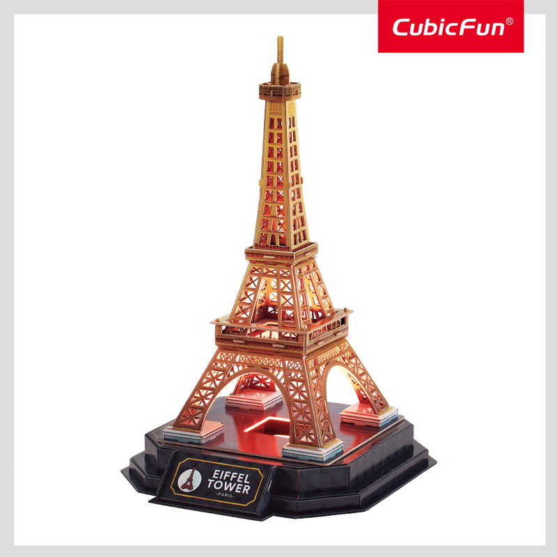 CubicFun 3D Puzzle LED Night Edition "Πύργος του Άιφελ"