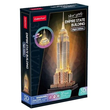 CubicFun 3D Puzzle LED Night Edition "Empire State Building"