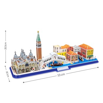 CubicFun 3D Puzzle City Line "Βενετία"