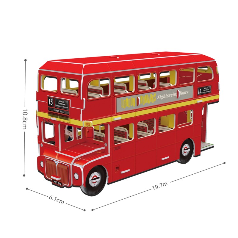 CubicFun 3D Puzzle Mini "Double Decker Bus"