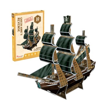  CubicFun 3D Puzzle Mini "Queen Anne's Revenge"