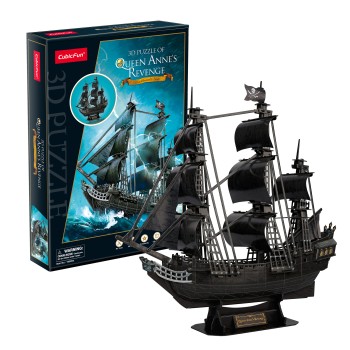 CubicFun 3D Puzzle "The Queen Anne's Revenge"