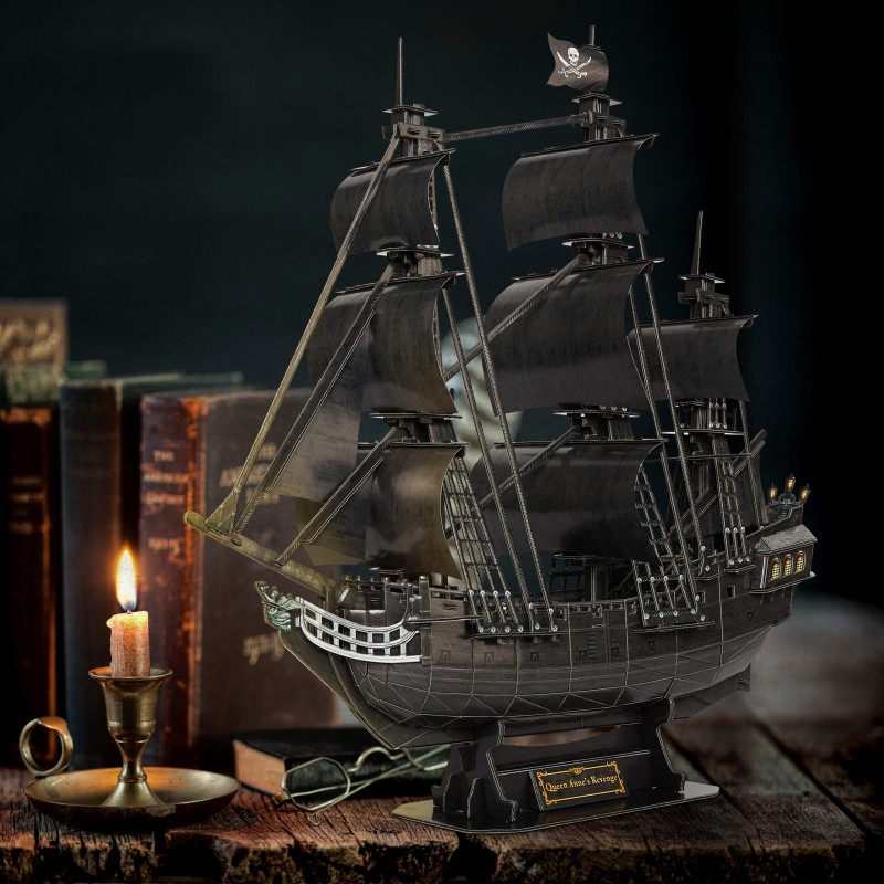CubicFun 3D Puzzle "The Queen Anne's Revenge"