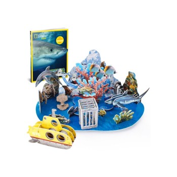 CubicFun 3D Puzzle National Geographic "Υποβρυχιες Περιπέτειες" 