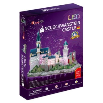 CubicFun 3D Puzzle LED "Neuschwanstein Castle"