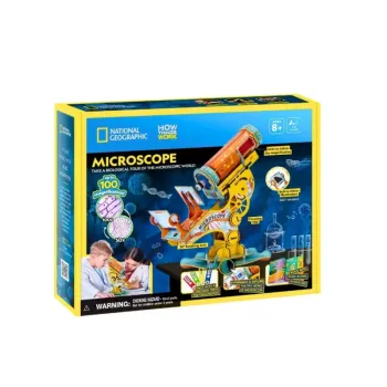 CubicFun 3D Puzzle National Geographic Large "STEM Μικροσκόπιο"