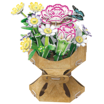  CubicFun 3D Puzzle "Flower Bouquet Carnation"