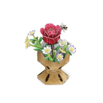  CubicFun 3D Puzzle "Flower Bouquet Rose"