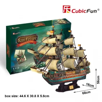 CubicFun 3D Puzzle "The Spanish Armada San Felipe"