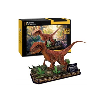 CubicFun 3D Puzzle National Geographic "Βελοσιράπτορας"