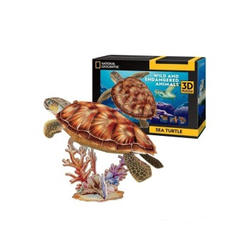 CubicFun 3D Puzzle National Geographic "Θαλάσσια Χελώνα" 
