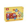 Tooky Toy Magnetic Box "Μέσα Μεταφοράς"