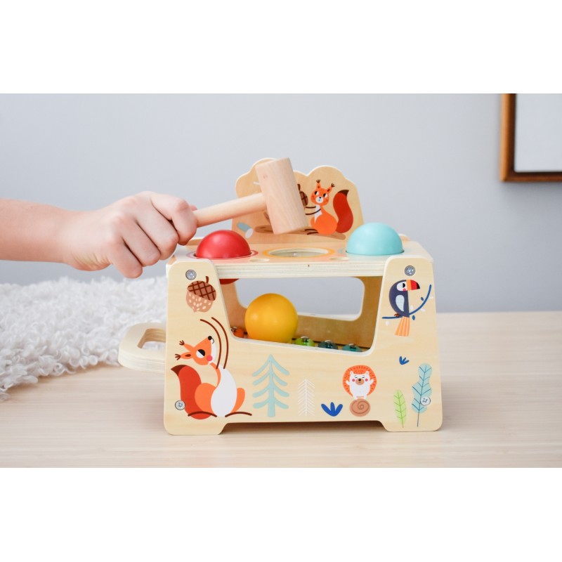 Tooky Toy Ξυλινο Παιχνιδι Χτυπώ & Παίζω Ξυλόφωνο