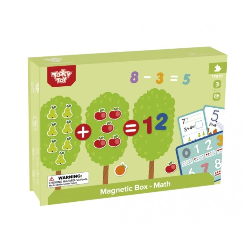 Tooky Toy Magnetic Box "Μαθηματικά"