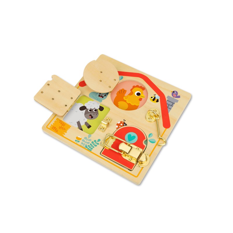 Tooky Toy Activity Board "Κλειδώματα"